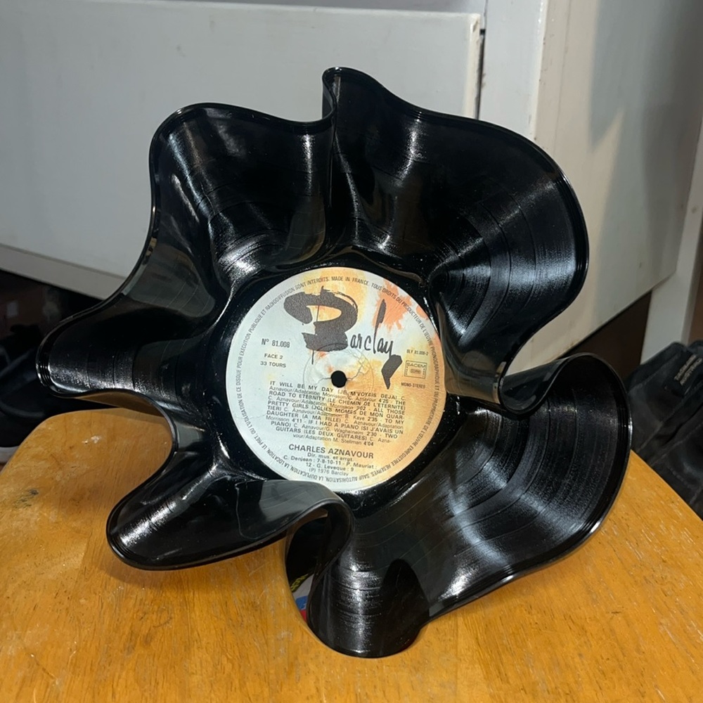 Vinyl Record Bowls